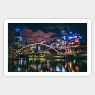 Colourful Cityscape Sticker